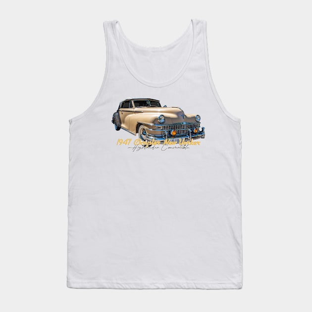 1947 Chrysler New Yorker Highlander Convertible Tank Top by Gestalt Imagery